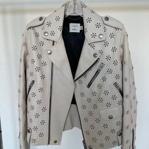 Coach Rodarte Lamb leather jacket
